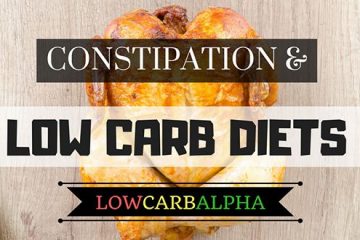 constipation and low carb diets